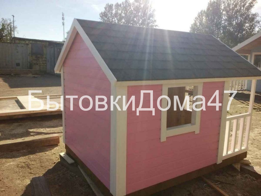 домик детский, деревянный домик