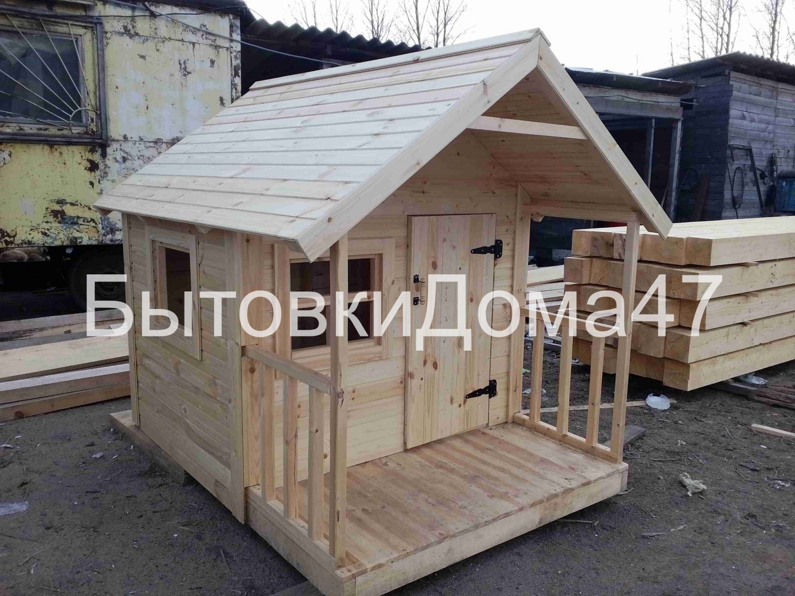 Детский домик для дачи купить