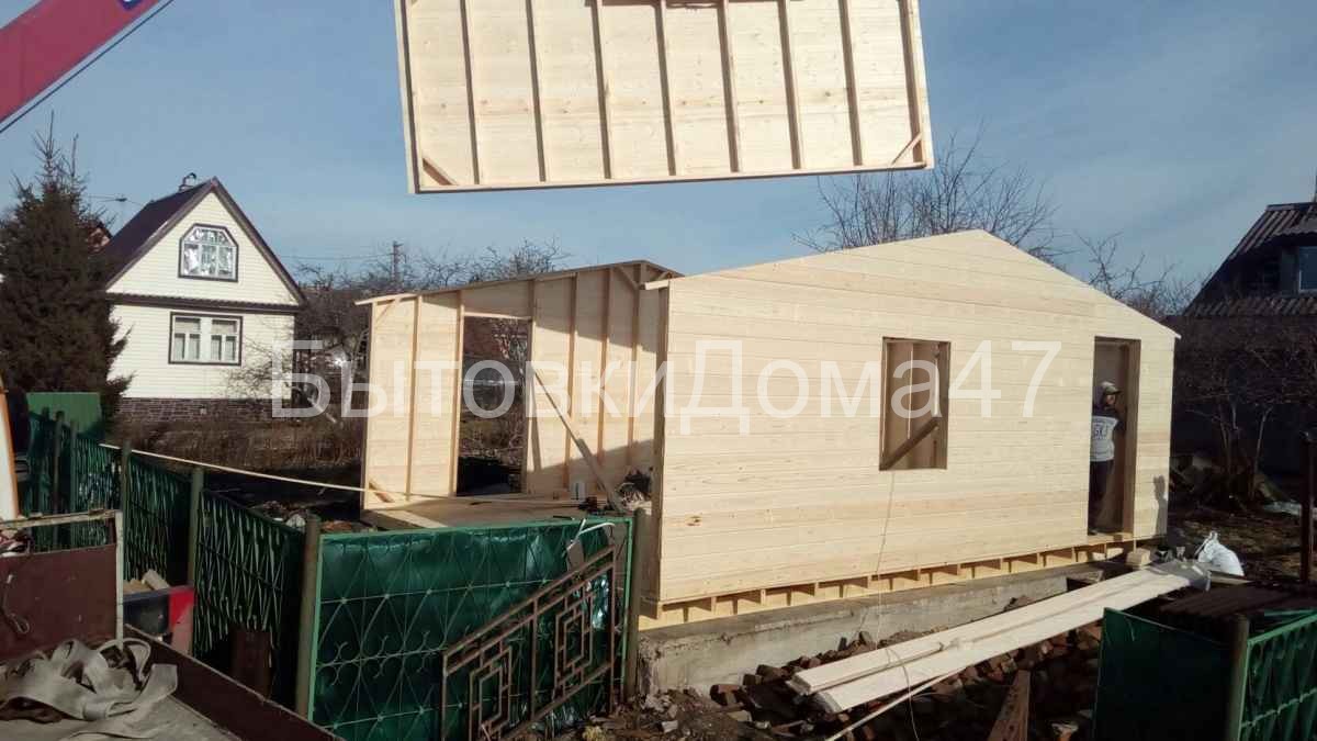 Строительство хозблока на участке