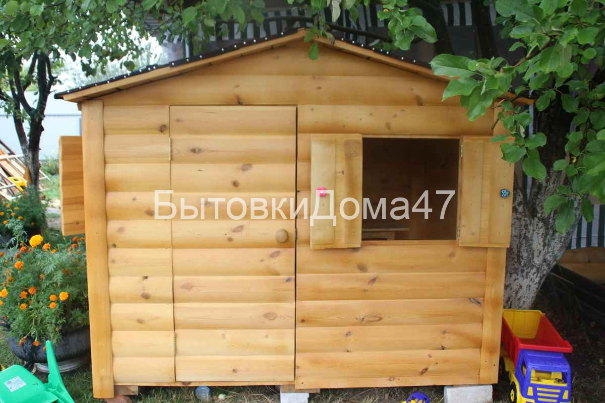 Детский деревянный домик в СПб – доступная реализация мечты