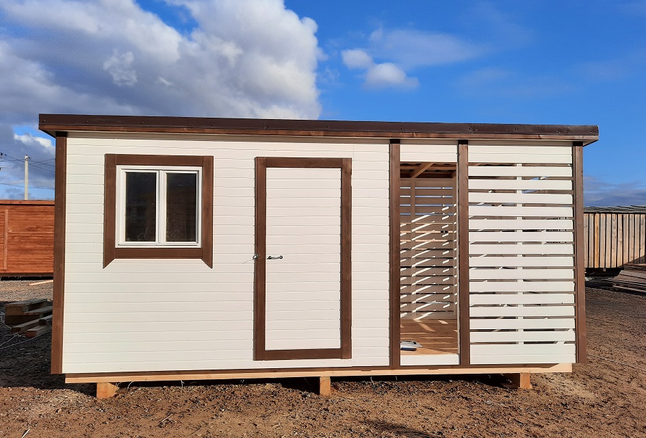 Строительство хозблока под ключ: проекты и их реализация